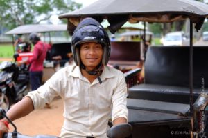 Mr Vichhay our TutTut driver in Battambang