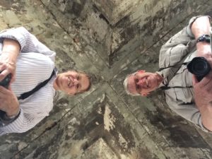Selfie in the centre of the temple