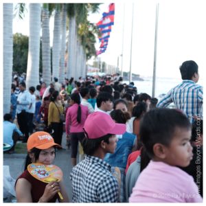 Crowds at the Phnom Penh Water Festival 2016