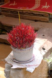Incense Sticks, Phnom Banan, Battambang