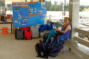 Waiting at the pier at Ao Nang