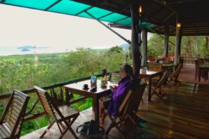 Breakfast with a view