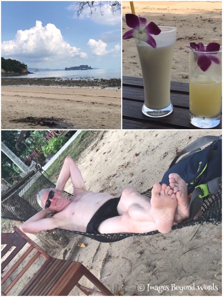 Relaxing on the Beach
