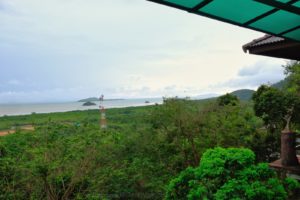 Breakfast with a view
