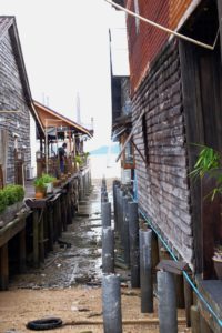 The tide is out at Old Lanta