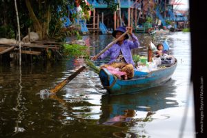 Floating village at Kampong Phluk, Cambodia