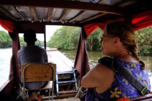 At the Floating village of Kampong Phluk, Cambodia 
