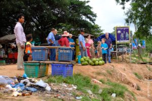Back at the beginning, At the Floating village of Kampong Phluk, Cambodia 