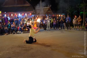 Fire eater Old Chiangmai Show