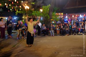 Fire eater Old Chiangmai Show