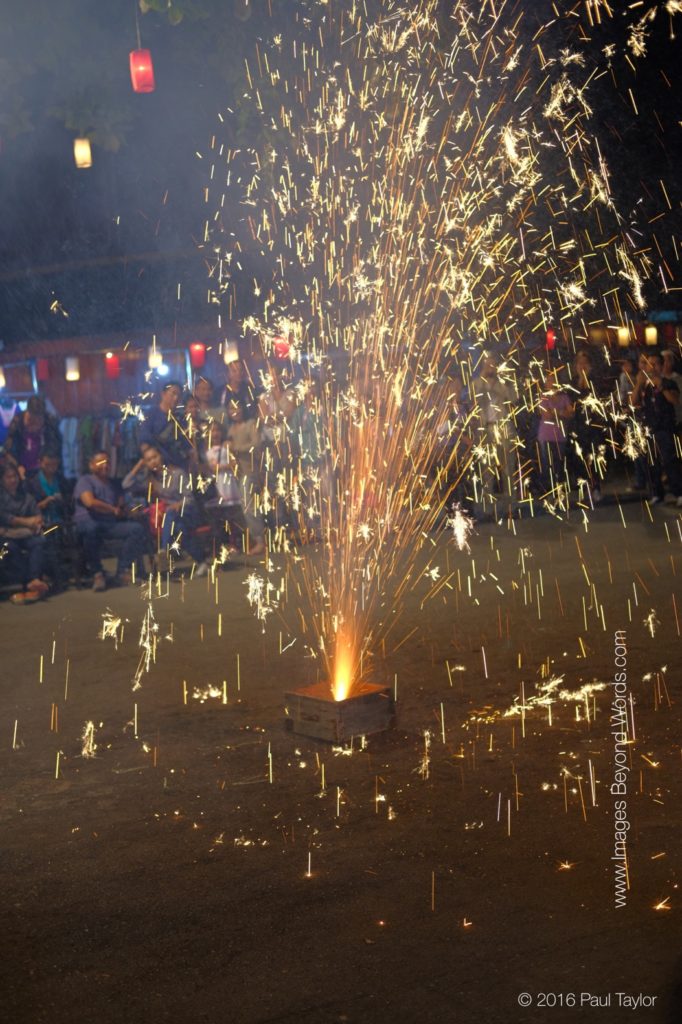 Firework finale, Old Chiangmai Show.