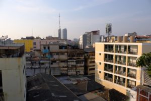 The view from out balcony