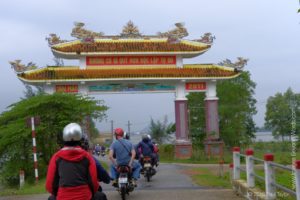 Through a gateway