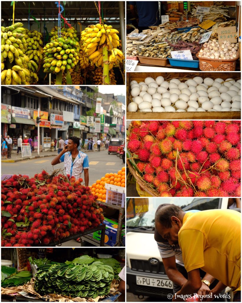 The market, Kandy, Sri Lanka.