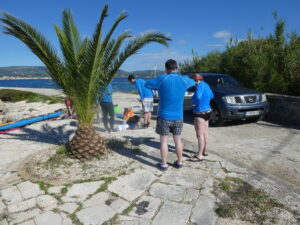 Meeting our fellow paddlers