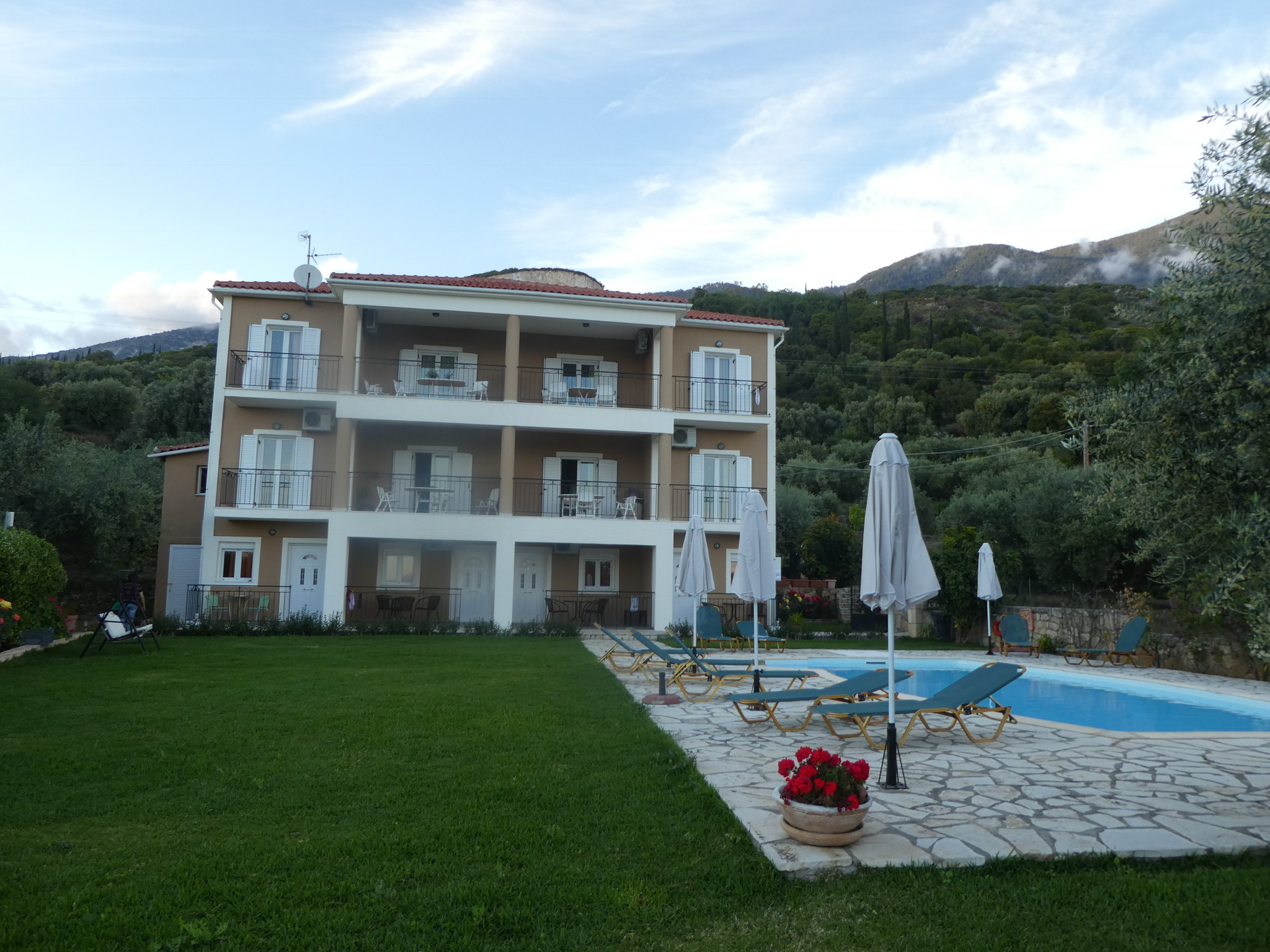 Apartments and garden at Star Studios