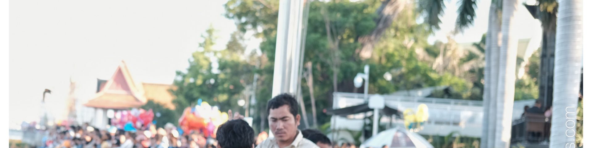 Crowds at the Phnom Penh Water Festival 2016