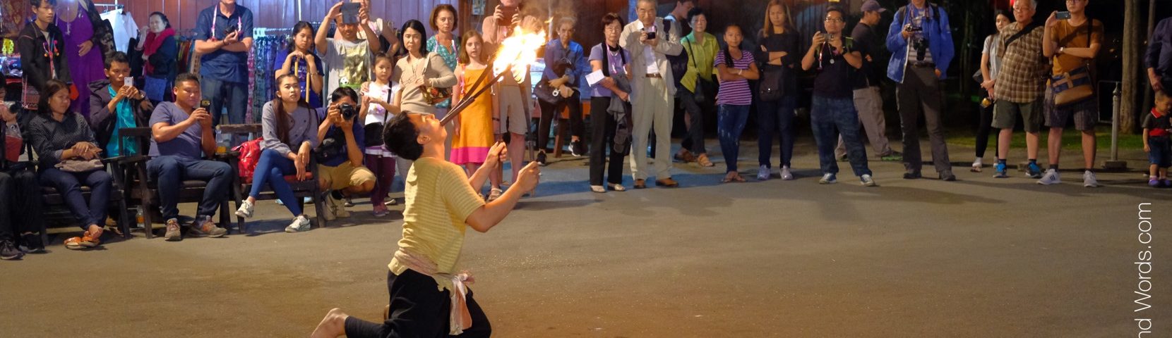 Fire eater Old Chiangmai Show