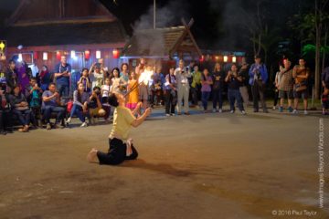 Fire eater Old Chiangmai Show